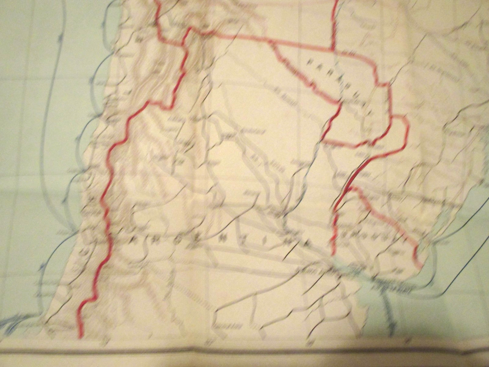 1910- PAN AMERICAN-SOUTH AMERICA- RAILWAY- ROUTE MAP-RAILROAD RIVER-OCEAN-33″