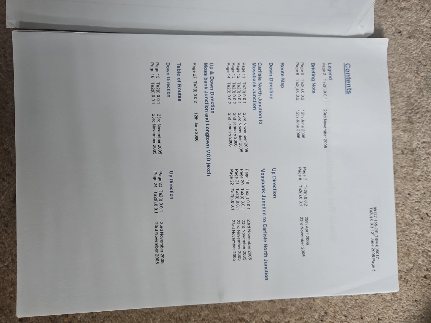 Network Rail Route Map Carlisle North Jct And Mossband