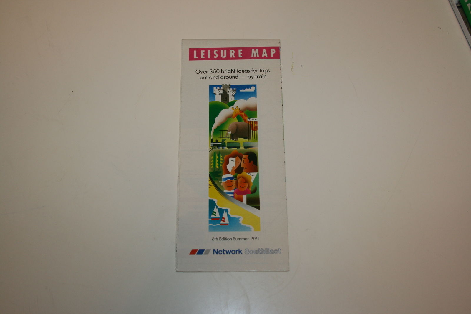 BR Network South East – Lesiure Map 6th edition summer 1991