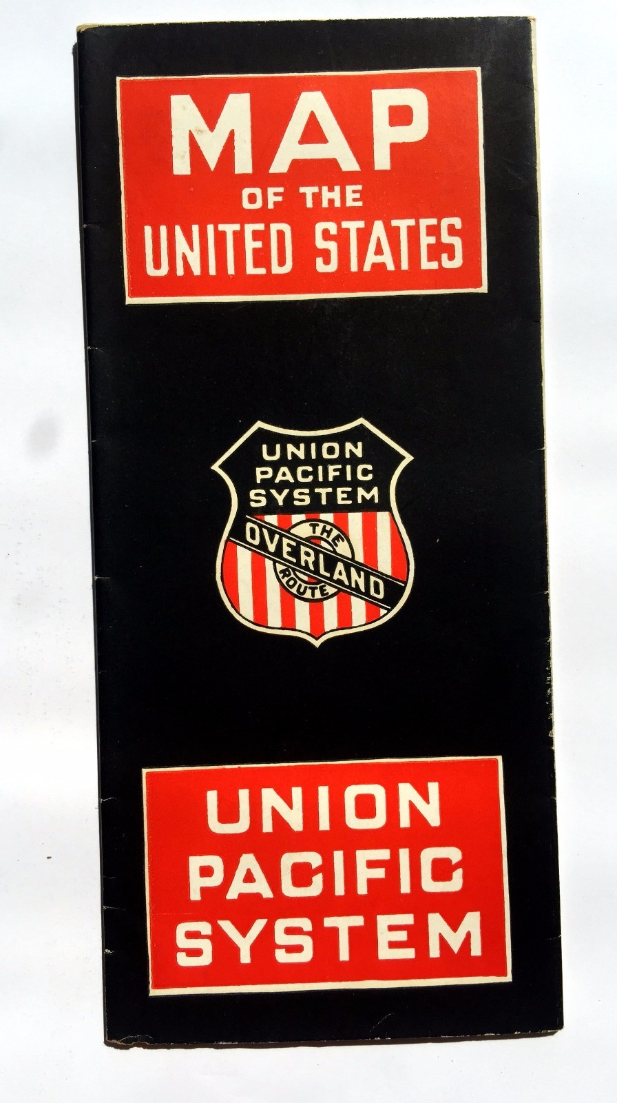 1931 Union Pacific Railroad / Train Map and Brochure