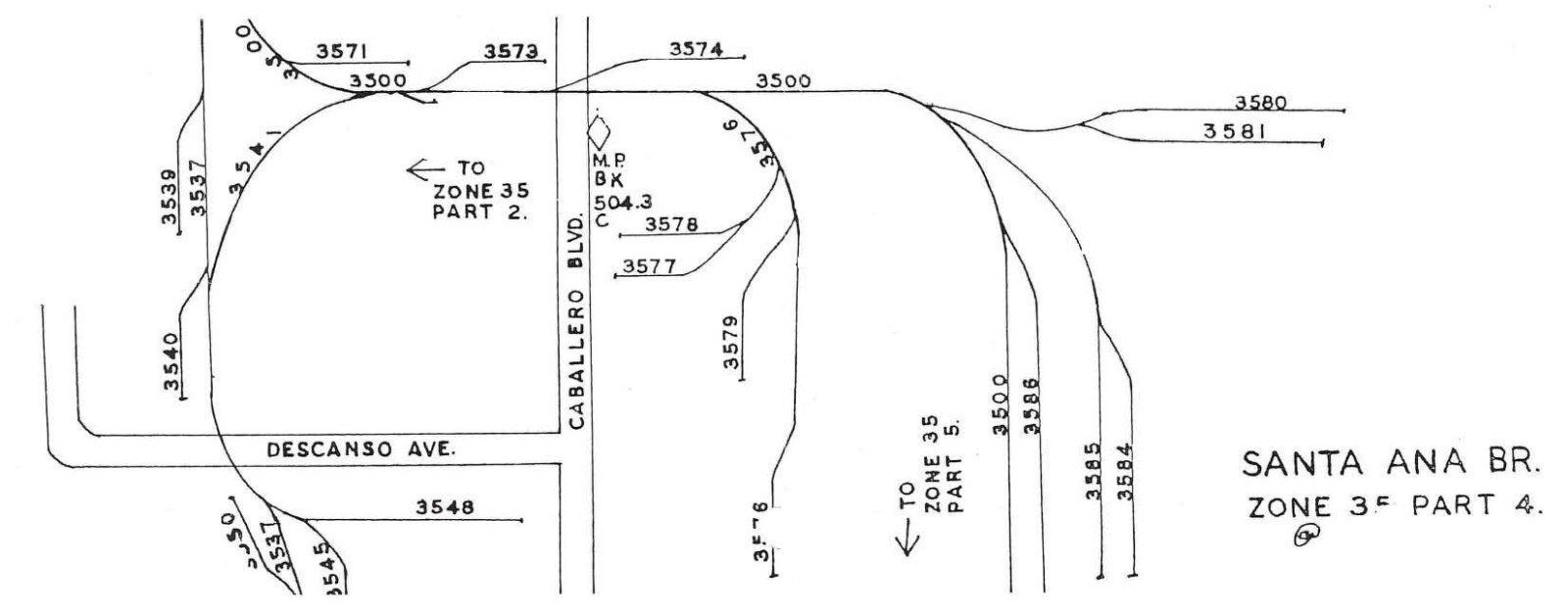 Southern Pacific RR 1973 Santa Ana Branch SPINS PDF Pages on DVD