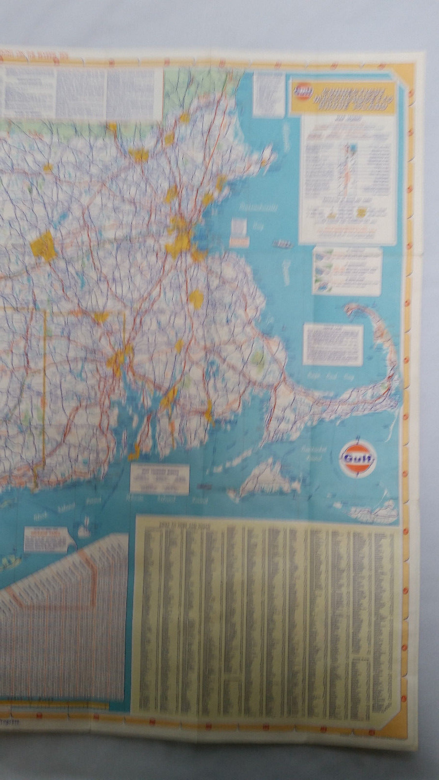 Guide Map of New England