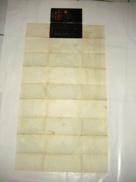 HAGSTROM’S MAP OF NEW YORK SUBWAYS ELEVATED LINES 1958 SOFT COVER FOLDED $.50