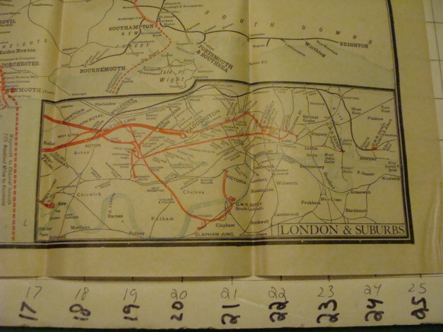 Vintage Original Guide book: 1927 THE OCEAN COAST w GREAT WESTERN RAILWAY MAP