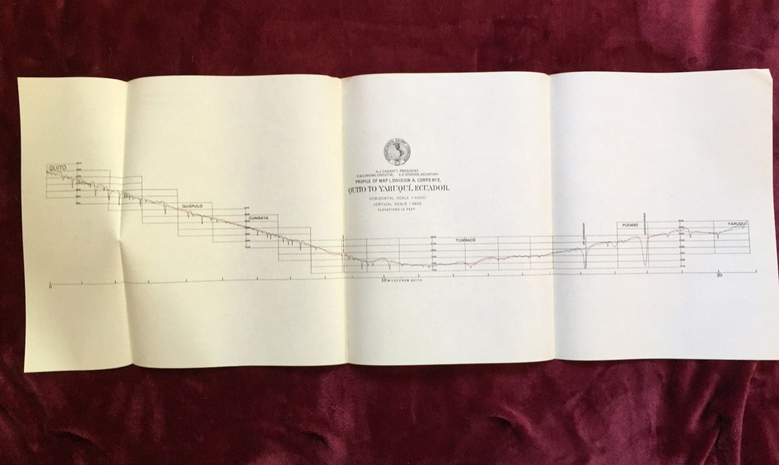 1895 INTERCONTINENTAL RAILWAY SURVEY – Over 100 MAPS & Profiles – South America