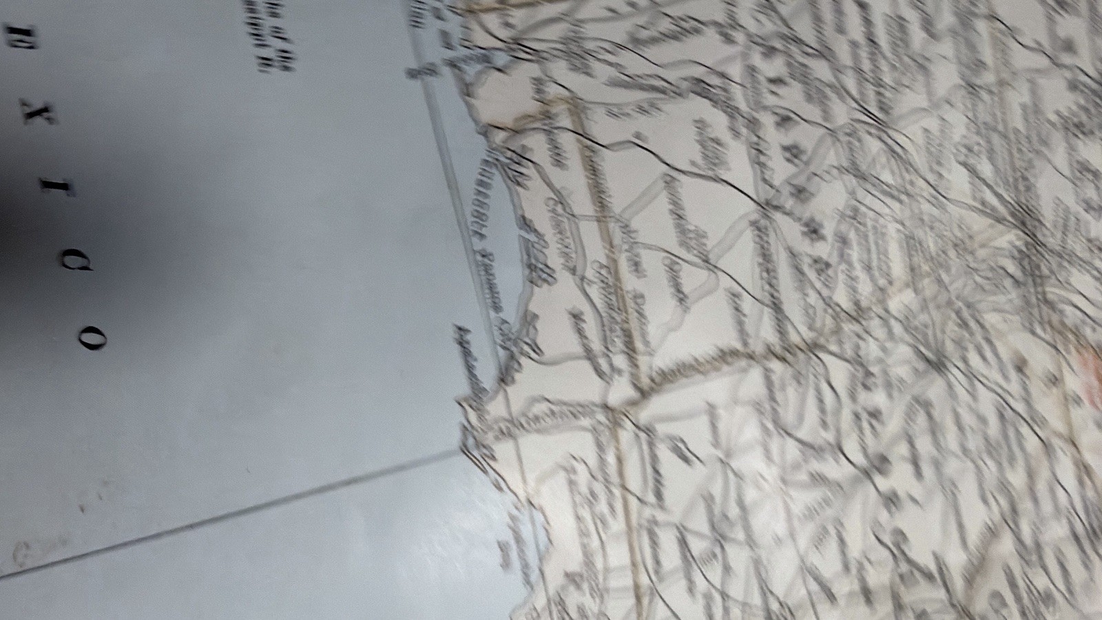 Vintage 1950s Union Pacific Railroad Map of the United States with Photos