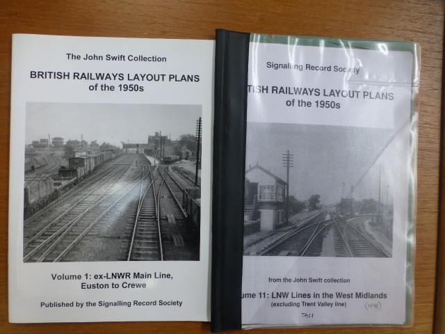 BR Layout Plans 1950s Euston to Crewe with LNWR West Midlands