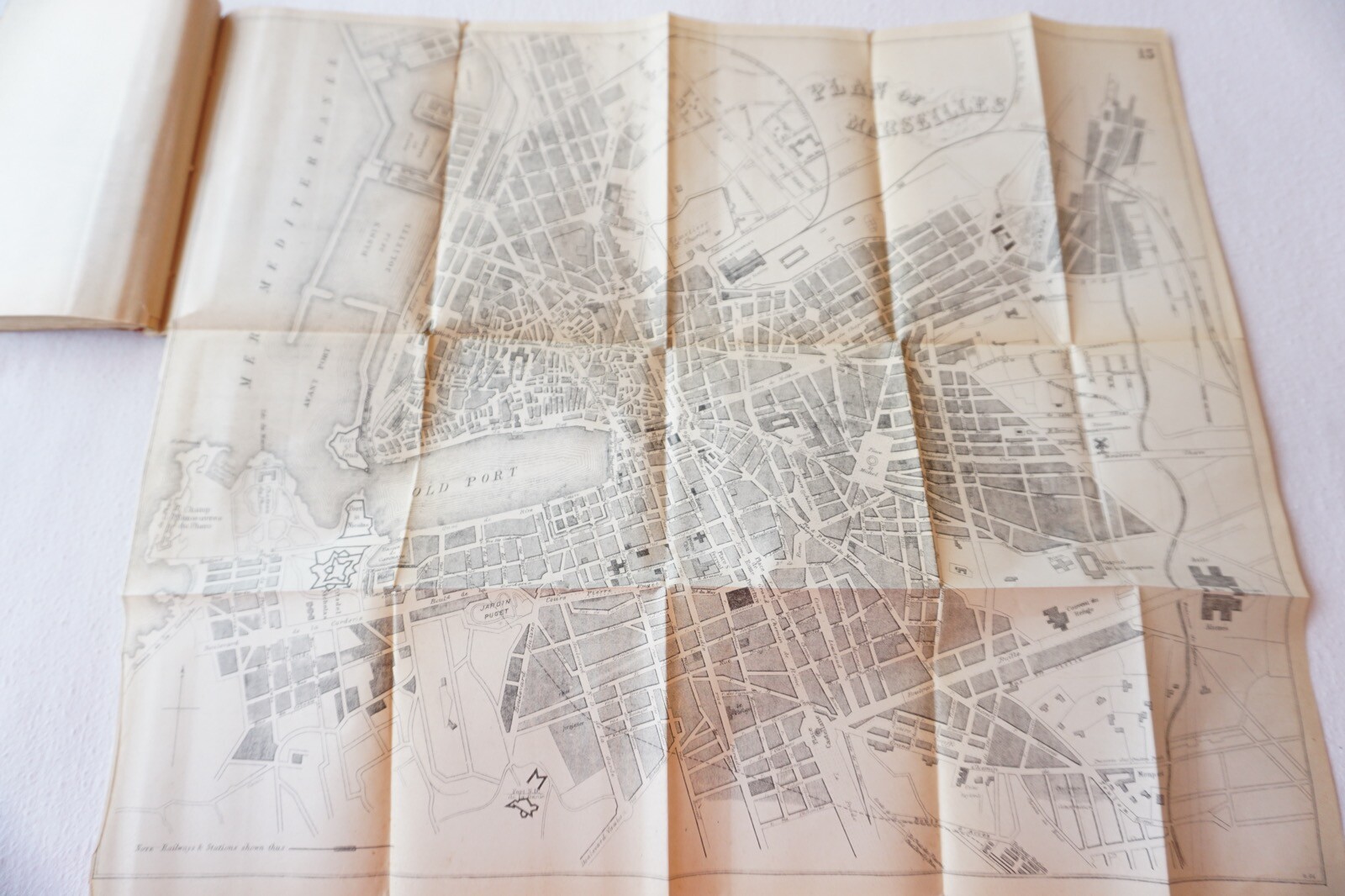 1897 Bradshaws Cities Towns Plans of Continental Europe – Railway Guide Maps