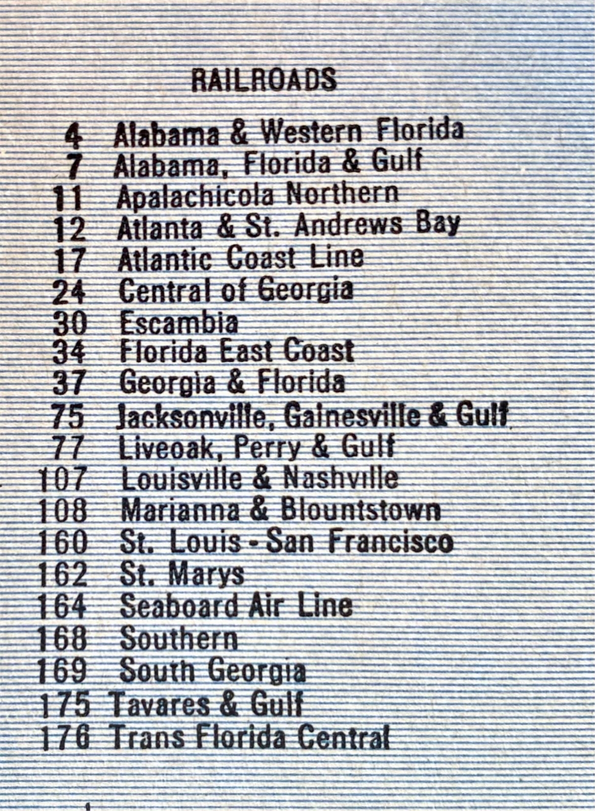 FLORIDA & GEORGIA Original c 1935 County & Railroad Maps. Hammond & Co. 9×12″