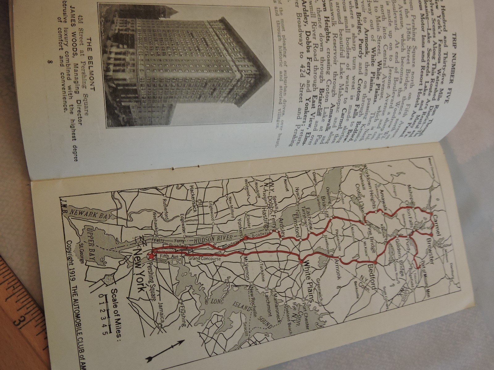 Rare 1920 LIRR Pershing Sq. New York City NYC Subway 32 page Map Brochure