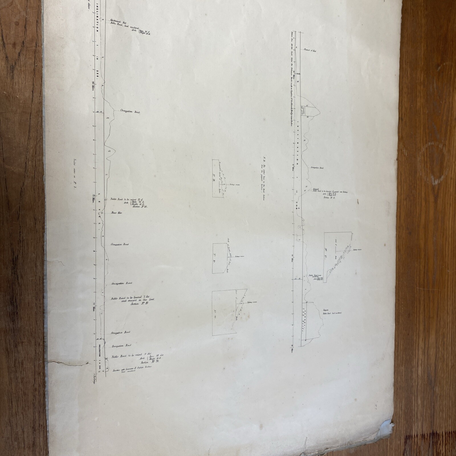 Whitehaven Furness Junction Railway Plans & Sections 1846 Engineers Lancashire