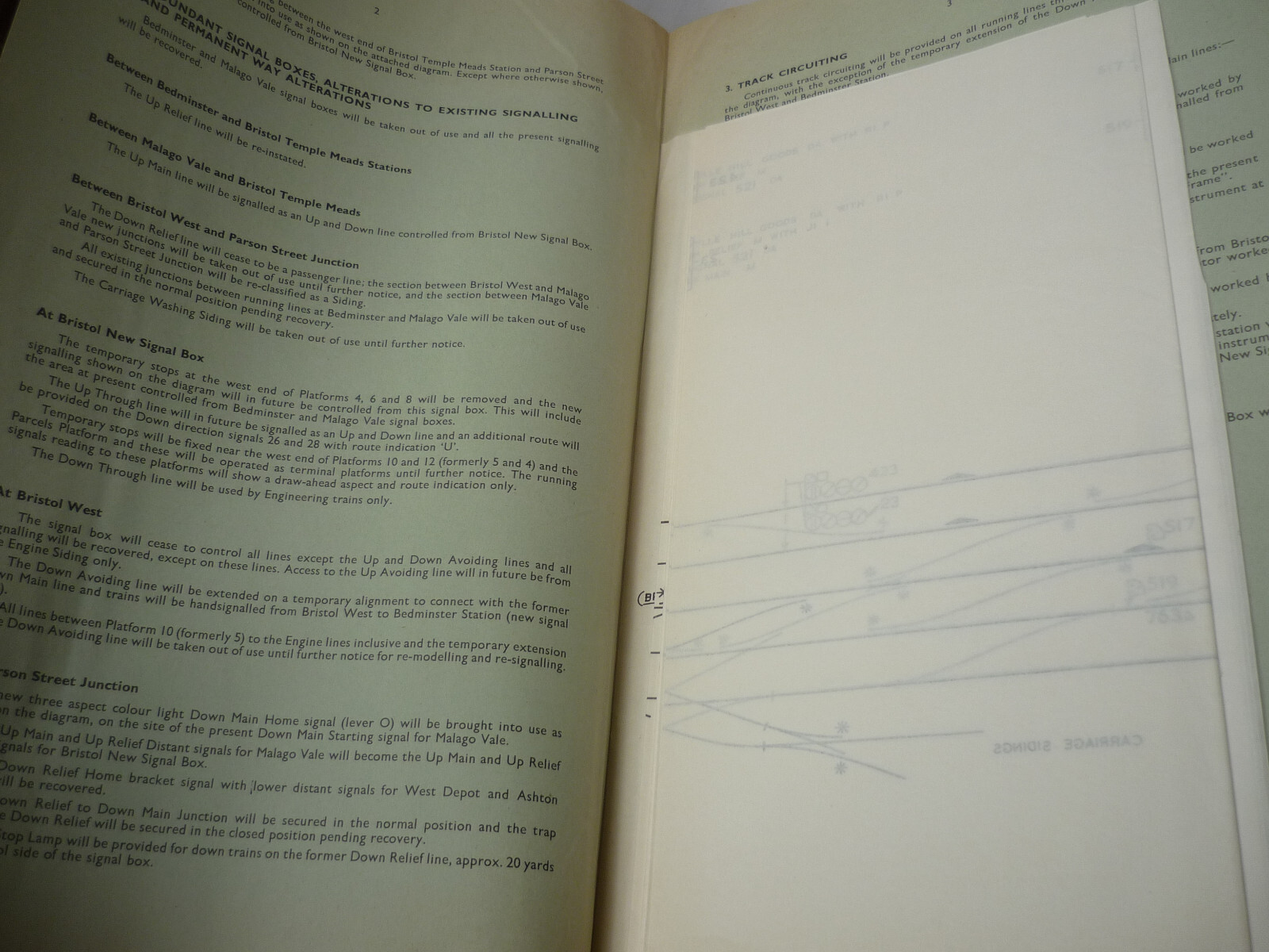 British Railways – Bristol – Multiple Aspect Signalling 1970 – Temple Meads