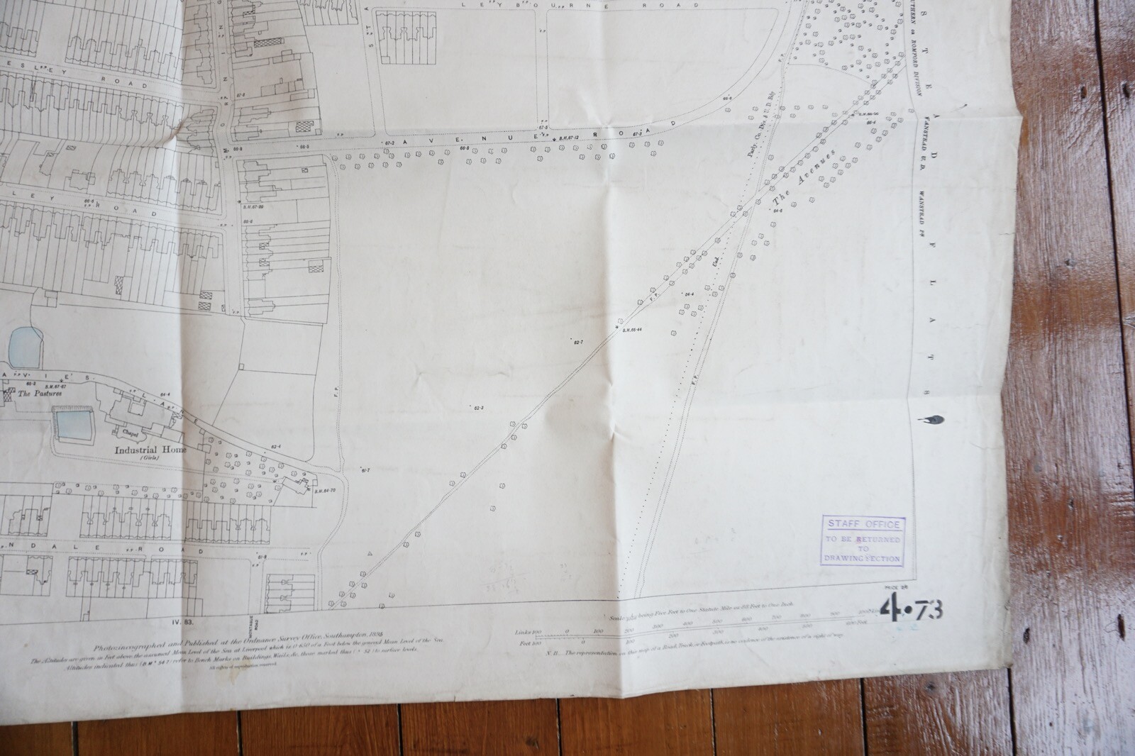 1894 GER Loughton Epping & Ongar Branch Tramway Railway OS Railway Map