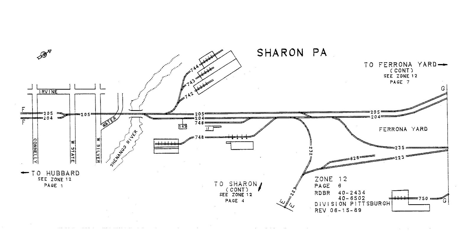 Conrail 1989 Pittsburgh Div Volume 2 Zone-Track-Spot “ZTS” Maps PDF Pages on DVD