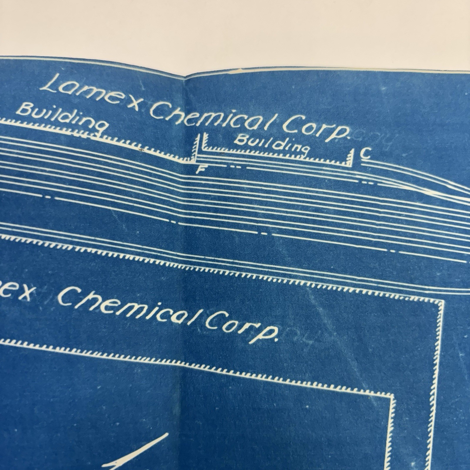 Boston and Maine Railroad Blueprint Vintage 1950s Main Line in Manchester, NH